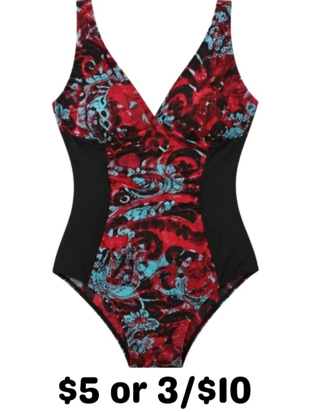 Full Coverage One Piece Swimsuit